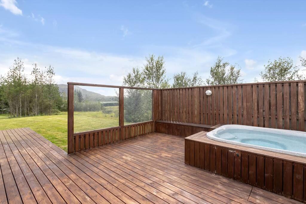 Scandinavian Villa In South Iceland Laugaras Eksteriør bilde