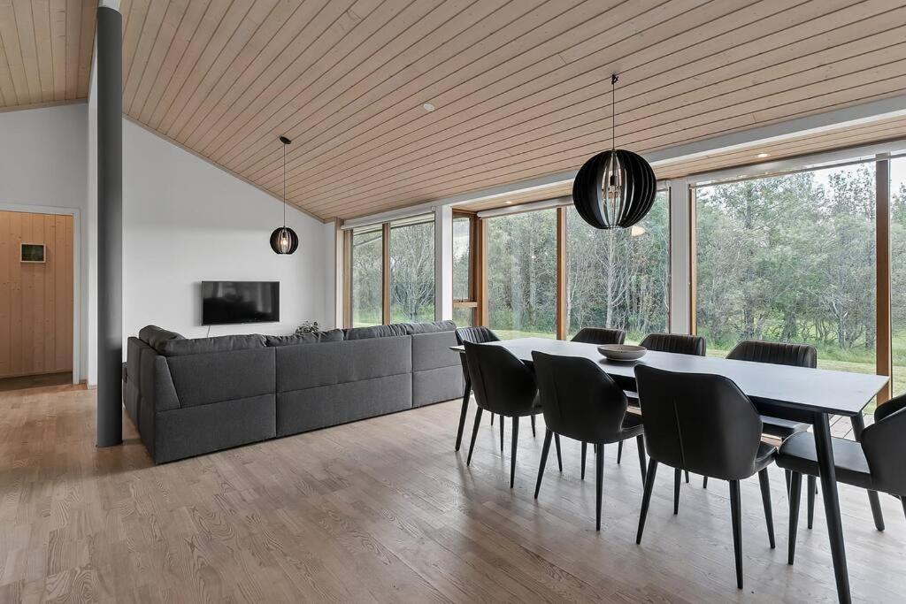 Scandinavian Villa In South Iceland Laugaras Eksteriør bilde